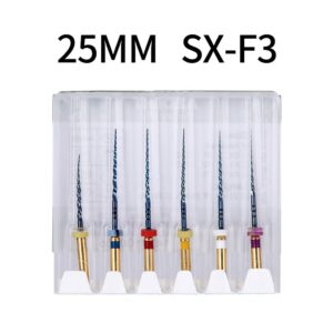 AZDENT – термоактивни NiTi пили SX–F3, 6 бр.