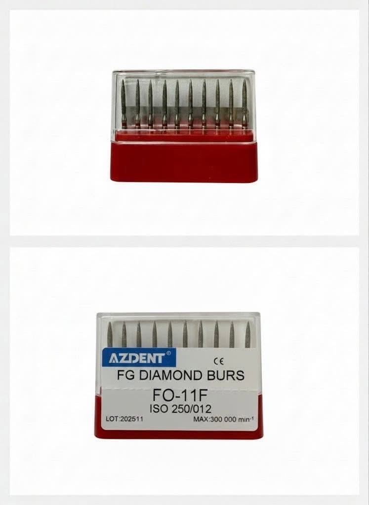 AZDENT диамантени борери – 10 опаковки / 100 бр. - Image 28