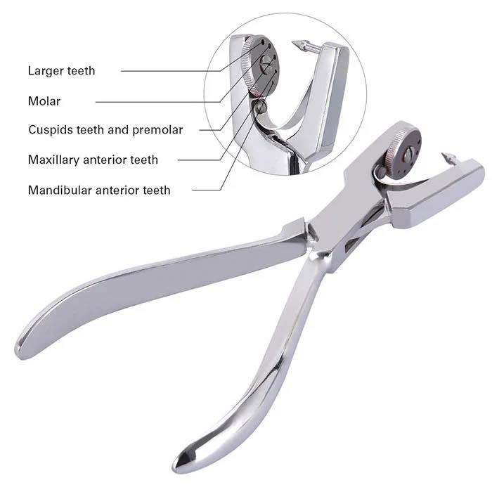 Rubber dam kit with punch, clamps and forceps - Image 4