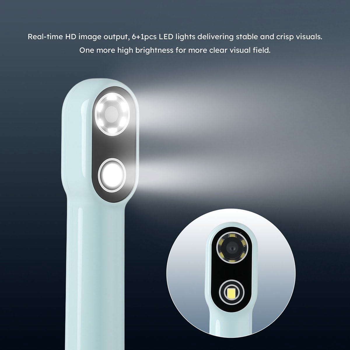 WiFi интраорална камера със 7 LED светлини - Image 4